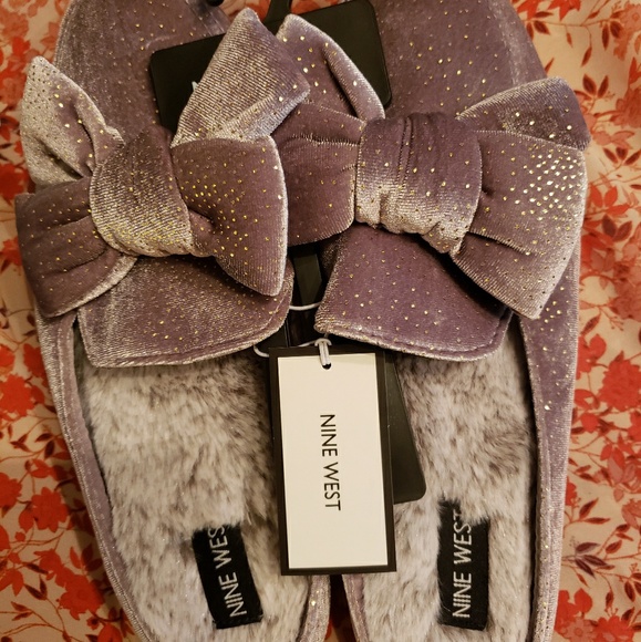 velvet mule slippers